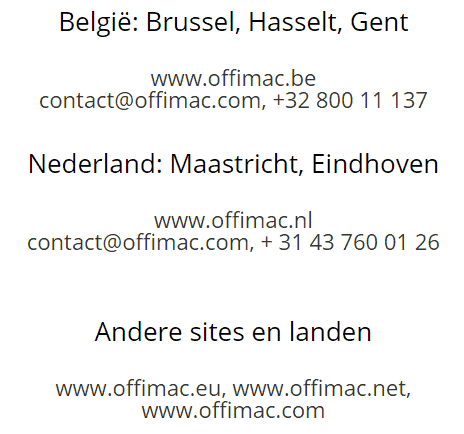 bouw-software be contact NL